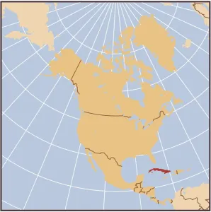 American Geography Map Drucke: United States reference map