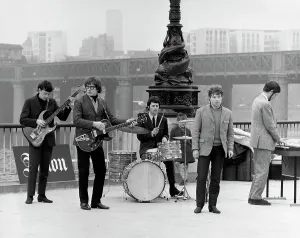 Classic Rock Bands England Drucke: Them On Where The Action Is