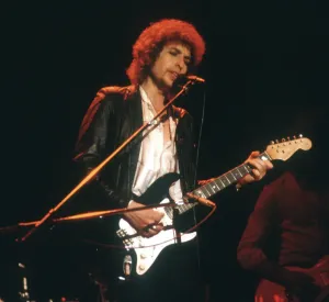 Iconic Music Photographs Drucke: Dylan Performs In Savannah