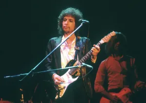 Classic Rock Concert Photography Drucke: Dylan Performs In Savannah
