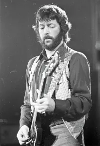 Electric Guitar Legends Drucke: Clapton Performs