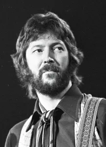 Classic Rock Guitarists Drucke: Clapton Performs