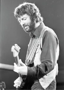 Electric Guitar Legends Drucke: Clapton Performs