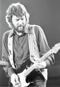 Electric Guitar Legends Drucke: Clapton Performs