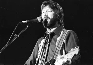 Guitar Legends Of The 70s Drucke: Clapton Performs