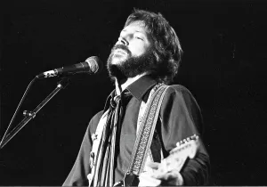 Electric Guitar Legends Drucke: Clapton Performs
