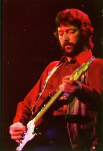Vintage Rockstar Photos Drucke: Clapton Performs