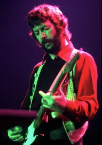Vintage Rock Concerts Drucke: Clapton Performs