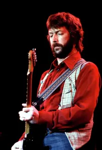 Classic Rock Guitarists Drucke: Clapton Performs
