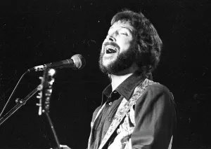 Classic Rock Musician Drucke: Clapton Performs