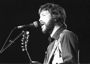 Electric Guitar Legends Drucke: Clapton Performs