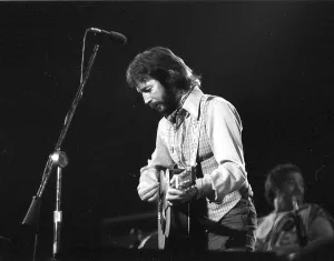 Classic Rock Performers Drucke: Clapton Performs