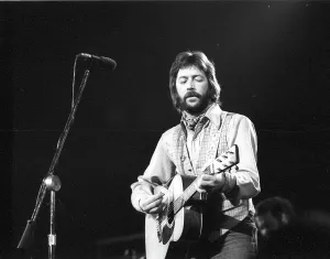 Classic Rock Musician Drucke: Clapton Performs