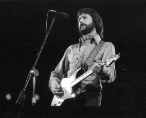 Vintage Rock Concert Photos Drucke: Clapton Performs