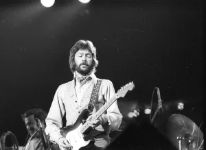 Guitar Legends Of The 70s Drucke: Clapton Performs