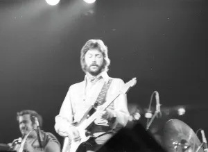 Electric Guitar Legends Drucke: Clapton Performs