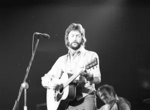 Guitar Legends Of The 70s Drucke: Clapton Performs