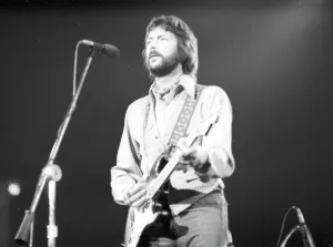Guitar Legends Of The 70s Drucke: Clapton Performs