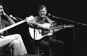 Doc Watson auf der Bühne