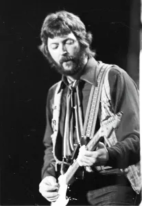 Guitar Legends Of The 70s Drucke: Eric Clapton Performing