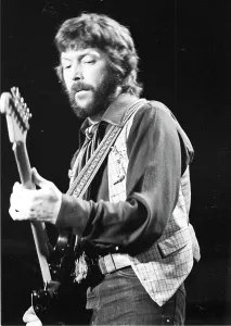 Guitar Legends Of The 70s Drucke: Eric Clapton Performing