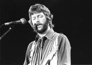 Guitar Legends Of The 70s Drucke: Eric Clapton Performing