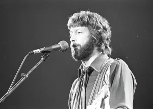 Guitar Legends Of The 70s Drucke: Eric Clapton Performing