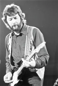 Legendary Rock Musicians Drucke: Eric Clapton Performing