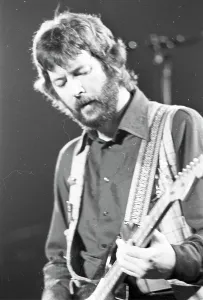 Classic Rock Musician Drucke: Eric Clapton Performing
