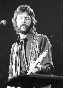 Eric Clapton Live Performance Drucke: Eric Clapton Performing