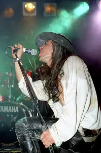 80s Music Scene Drucke: Fields of Nephilim Performing