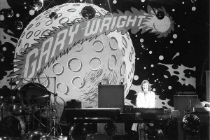 Vintage Music Performance Drucke: Gary Wright Live