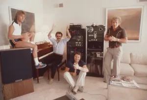 Italian Composer Drucke: Giorgio Moroder And Team