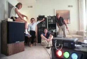 Italian Composer Drucke: Giorgio Moroder And Team