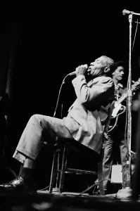 American Blues Singer Drucke: Howlin Wolf