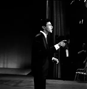 Vintage Singer Performances Drucke: Johnny Mathis