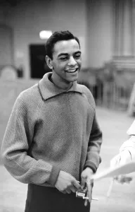 Vintage Recording Studio Drucke: Johnny Mathis In The Studio