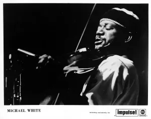 Jazz Musician Portraits Drucke: Michael White Performs Live