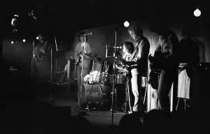 Vintage Music Performance Drucke: Moby Grape Performing