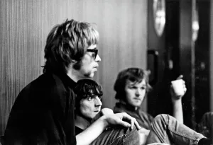 60s Music Icons Drucke: Moby Grape In The Studio