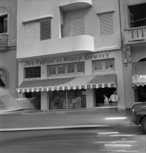 Pan American Airways Büro im Jahr 1947