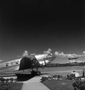 Vintage Plane Photography Drucke: Pan Am