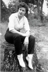 Retro Celebrity Photographs Drucke: Patsy Cline Portrait