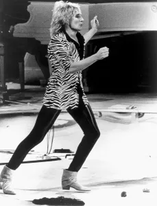 Rod Stewart Concert Drucke: Performing
