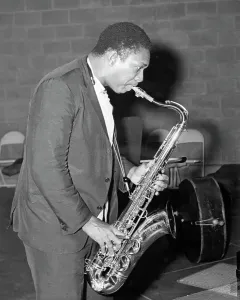 Vintage Jazz Musician Drucke: Performing
