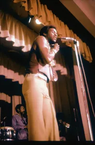 Famous Singers Of The 70s Drucke: Performing
