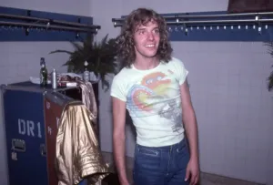 Classic Rock Stars Drucke: Peter Frampton Backstage