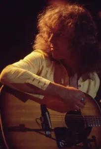 Vintage Guitar Player Drucke: Peter Frampton Performing