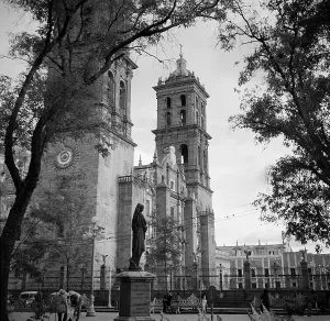 Mexican Architecture Drucke: Puebla, Mexico