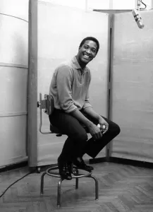 Vintage Singer Songwriter Drucke: Sam Cooke in the Studio